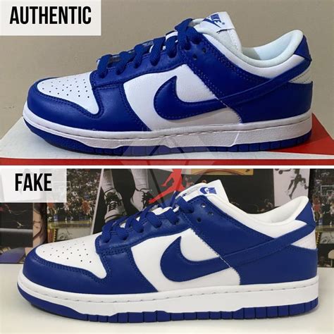 nike dunk low black white fake vs real|REAL VS. FAKE NIKE DUNK LOW BLACK/WHITE (PANDA) .